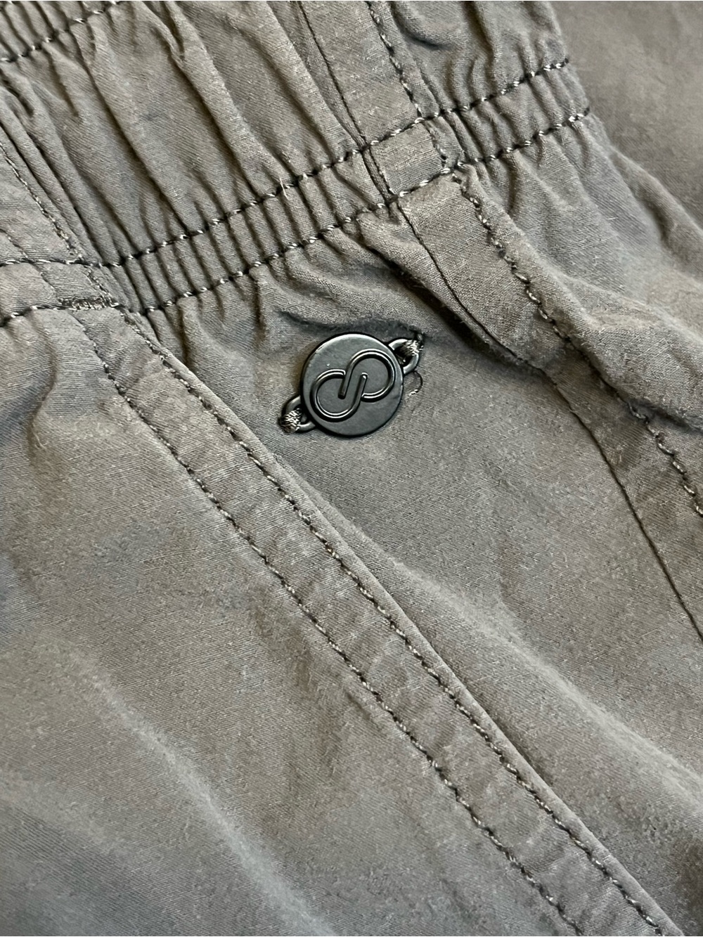 CALIA by Carrie Underwood Charcoal Cargo Joggers - Picture 2 of 3